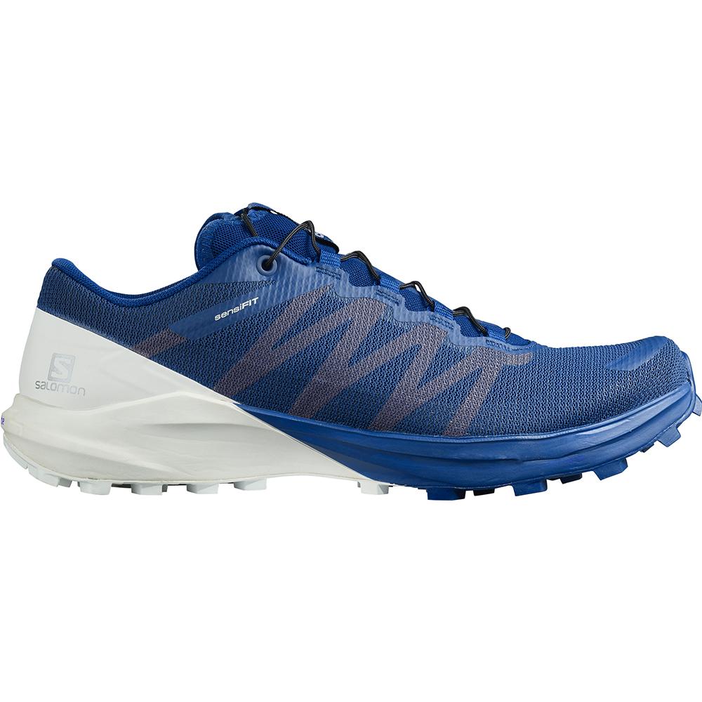 SALOMON SENSE PRO 4 Philippines - Men's Road Running Shoes - Navy | 612759-SBR